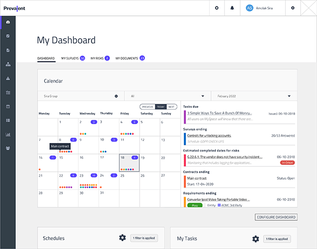 Custom Dashboard